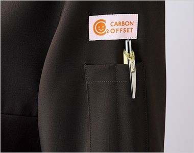 Montblanc SJ001 ブルゾン[男女兼用] ペンポケット。さっと出し入れできる左袖のペンさしポケット。
