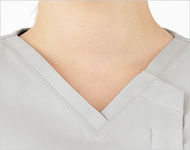 Montblanc UM501 uka medical uniform study スクラブ[女性用] 顔まわりを美しく見せ胸元が見えにくいVネック