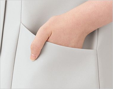 Montblanc UM501 uka medical uniform study スクラブ[女性用] 物が出し入れしやすいラウンドしたポケット