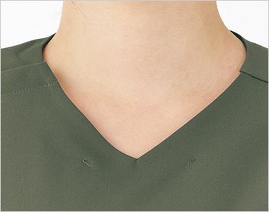 Montblanc UM502 uka medical uniform study スクラブ[男女兼用] 凛とした印象を作るシンプルなVネック