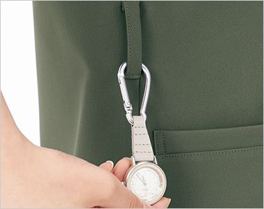 Montblanc UM502 uka medical uniform study スクラブ[男女兼用] 両脇に鍵や消毒液などが掛けられるループ付き