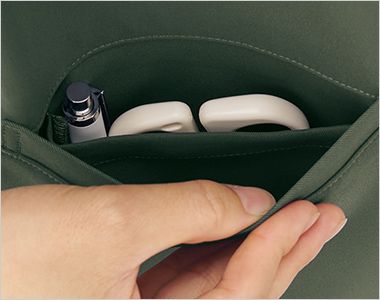 Montblanc UM502 uka medical uniform study スクラブ[男女兼用] 両脇のポケットには小物を整理しやすい内ポケット付き