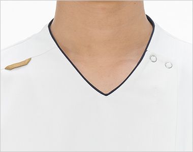 ナガイレーベン AW5577 スクラブ[男女兼用] 襟元