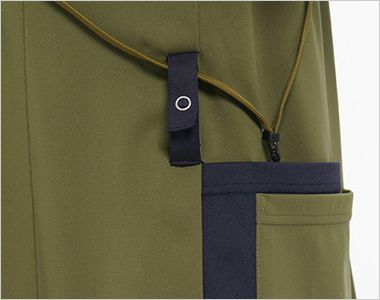 ナガイレーベン AY5522 スクラブ[男女兼用] 右脇ダブルループ