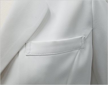 EH3710 ナガイレーベン ビーズベリー ドクターコート(女性用) 胸ポケット付き