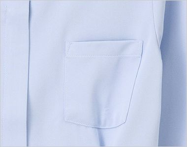 HO1911 ナガイレーベン 七分袖チュニック(女性用) 胸ポケット付き