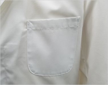 KEX5110 ナガイレーベン メンズ診察衣シングル(男性用) 胸ポケット付き