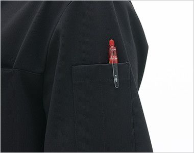 LH6262 ナガイレーベン ビーズベリー センタージップ ケーシージャケット(男性用) ペン差しポケット