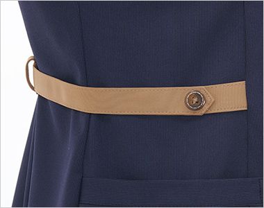 ナガイレーベン LH6302 ビーズベリー チュニック[女性用] ベルトデザイン