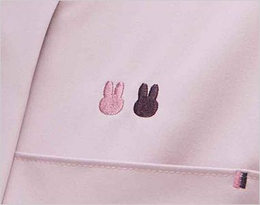 ナガイレーベン MFC-5862 スクラブ[男女兼用] miffyモチーフ刺繍
