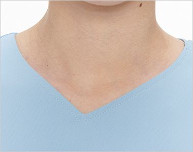 ナガイレーベン MPA3907 MACKINTOSH PHILOSOPHY スクラブ[女性用] 襟元