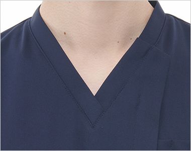 ナガイレーベン MPA3912 MACKINTOSH PHILOSOPHY スクラブ[男女兼用] 襟元