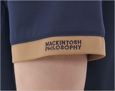 ナガイレーベン MPA3912 MACKINTOSH PHILOSOPHY スクラブ[男女兼用] 袖口には配色パーツ
