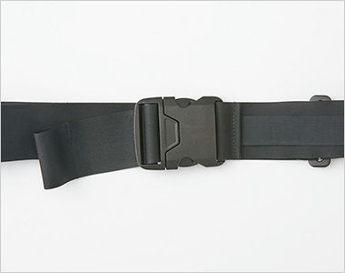 Selery 69890 WSP 骨盤サポートベルト付きウエストポーチ 衣服を傷める可能性のある面ファスナーを使わないユニフォームならではの嬉しい仕様。