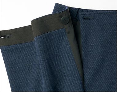 Selery S-12240 12241 [通年]タイトスカート(60cm丈)[ニット] 着脱かんたんなファスナーレス仕様
重なりが深めのラップ風スカートだから、中が見える心配もありません