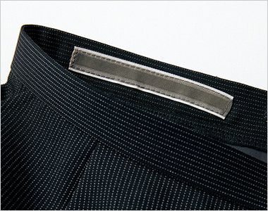 Selery S-16810 [通年]Aラインスカート [ストライプ/ストレッチ] ウエスト内側のスベリ止めがシャツのずり上がりを防いでくれます。