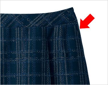 Selery S-16901 Patrick cox Aラインスカート [チェック] 両腰ポケット