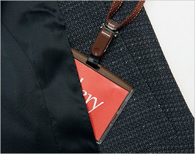 Selery S-24821 24829 [通年]ジャケット ボーダー 内ポケット