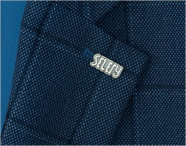 Selery S-24961 24969 ジャケット [チェック/ストレッチ] 左衿のフラワーホールは、社章などのバッジを留めるポイントに