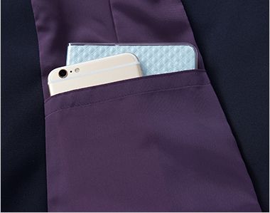 Selery S-25011 [通年]ジャケット [ストレッチ] 大きめの内ポケット付き
縫い付け仕様のため重さでポケットが伸びる心配なし