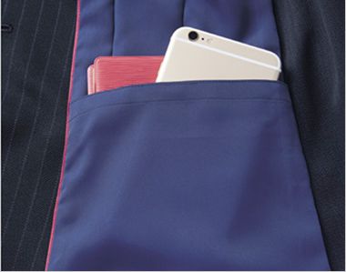 Selery S-25070 25071 [通年]Patrick coxジャケット [ニット/ストレッチ] 大きめの内ポケット付き
縫い付け仕様のため重さでポケットが伸びる心配なし