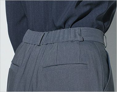 パンツ (ワイドタイプ) ゴムゴムウエスト。ウエスト部分がゴム仕様になっているから、お腹まわりがラクチン!