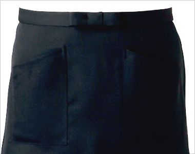 [廃番・返品交換不可]AN-1861 1862 1863 1864 1865 1866 1867 Servo(サーヴォ) アンクル加工前掛(ショート丈)エプロン 両脇ポケット