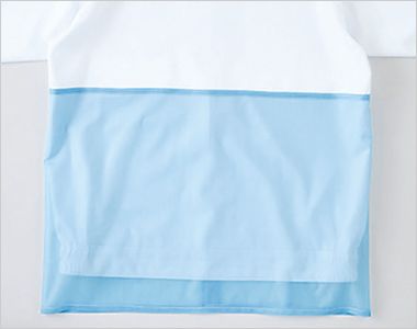 男女兼用長袖ジャンパー 気づき仕様色付きインナー。
はみ出しがひと目でわかり、異物混入対策をより強化。