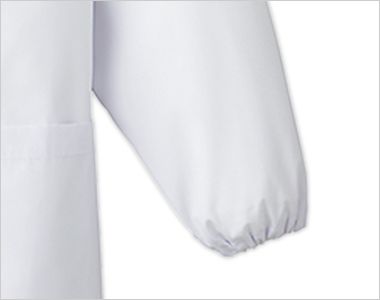 FA-346 Servo(サーヴォ) デザイン白衣/長袖(襟なし)(男性用) 袖ゴム入り