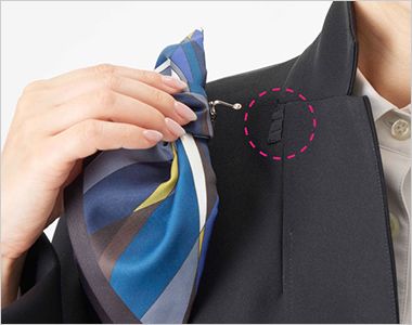 GROW GJAL2551 [通年]テーラードジャケット[2wayストレッチ/ウール調/フォーマル] アクセサリー用ホルダー
