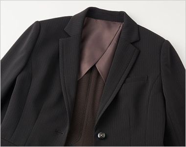 GROW GJAL2560 [通年]ジャケット[ストレッチ/ストライプ/ニット] 背抜き仕立て
