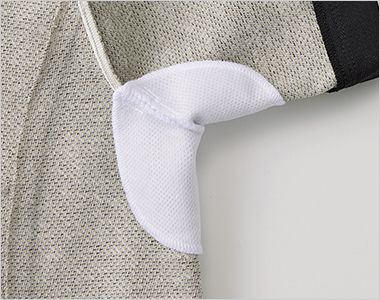 オーバーブラウス 内側脇下には消臭テープと汗脇パッド付き