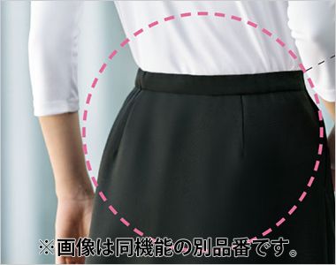 GROW GPAL2565 [通年]パンツ[ストレッチ/ストライプ/ニット] ゴムに見えないキレイな見た目
