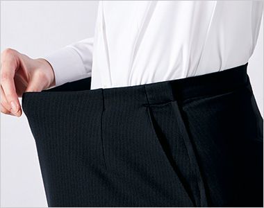 Aラインスカート 10cm伸びるすごラクウエスト
