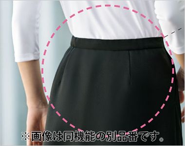 GROW GSKL2563 [通年]タイトスカート[ストレッチ/ストライプ/ニット] ゴムに見えないキレイな見た目
