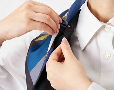 GROW GVEL2553 [通年]ベスト[2wayストレッチ/ウール調/フォーマル] アクセサリー用ホルダー
