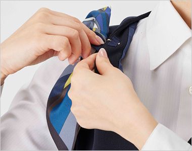 GROW GVEL2561 [通年]ベスト[ストレッチ/ストライプ/ニット] アクセサリー用ホルダー
