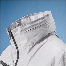 05811 シンメン S-AIR フードインハーフジャケット(男性用) フードは襟廻りのファスナーで収納可能