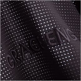 エスケープロダクト GE3008 [通年]サロペ・デ・クルーネック 生地アップ（グリッドエアー）