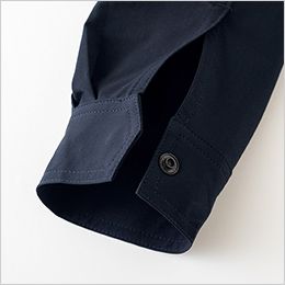 エスケープロダクト GE670 [通年]エアストレッチつなぎ 袖口隠しボタン