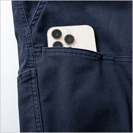 エスケープロダクト GE790 [通年]フレックスコットンつなぎ スマホポケット