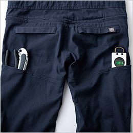 エスケープロダクト GE790 [通年]フレックスコットンつなぎ ツールポケット