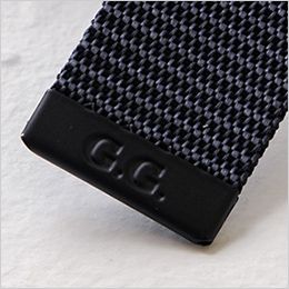 桑和 003180 ロック式バックルベルト 帯先ロゴ入り