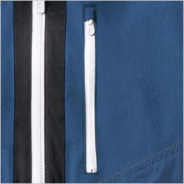 長袖ブルゾン 左胸ファスナーポケット（野帳が入る）