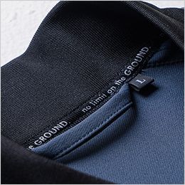 桑和 054200 [秋冬用]G.G. 長袖ブルゾン ロゴ入りラインテープ