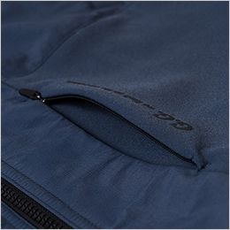 桑和 054200 [秋冬用]G.G. 長袖ブルゾン 胸ファスナーポケット（野帳が入る）