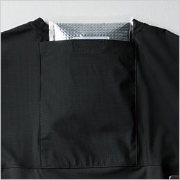 桑和 0595-53 [春夏用]G.G. 半袖Tシャツ(胸ポケット有) 保冷剤ポケット
