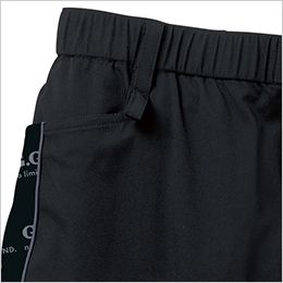 桑和 0648-17 [春夏用]G.G. ハーフパンツ 両腰ポケット
