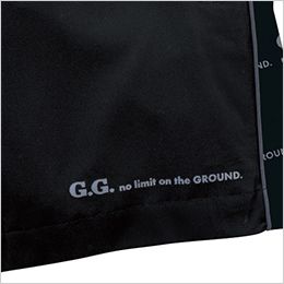 桑和 0648-17 [春夏用]G.G. ハーフパンツ G.G.ロゴプリント
