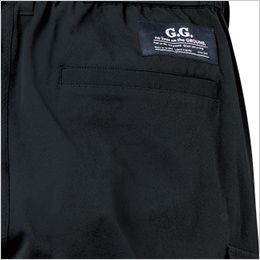 桑和 0648-18 [春夏用]G.G. カーゴパンツ 片玉縁ポケット
